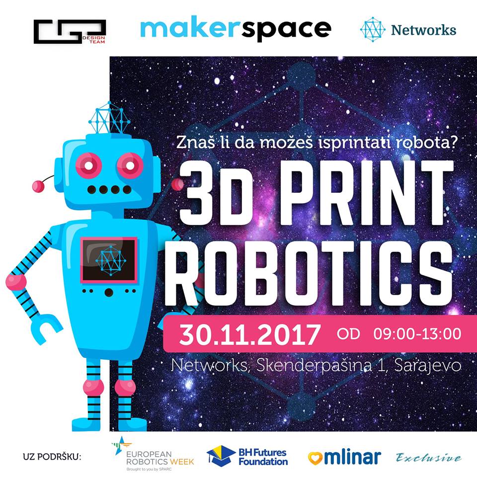 #D Print Robotics,Sarajevo