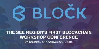 Bločk blockchain workshop conference - Cakovec