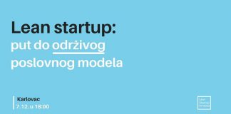 Lean startup, Karlovac, Croatia , Hrvatska